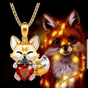CLEARANCE*New* Cute Fox Necklace